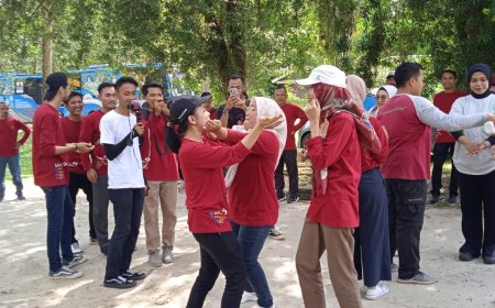 Agar Makin Solid, BKKBN Riau Ajak Pegawai dan Mitra Ikut Outbond