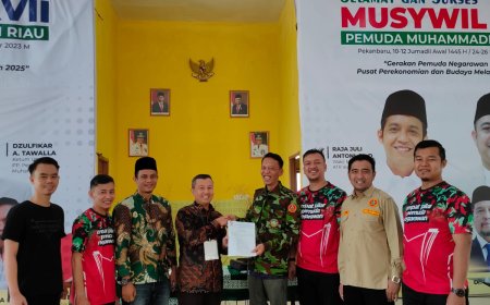 Rizal S Terpilih Pimpin PW Pemuda Muhammadiyah Riau