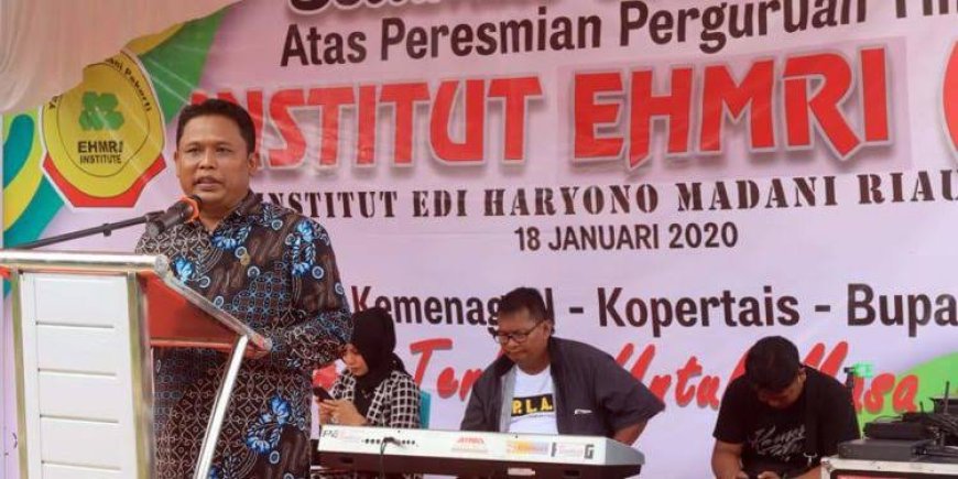 Inilah Sosok Edi Haryono yang Terpilih Jadi Ketua Dewan Pendidikan Siak