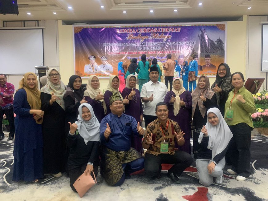 Ini Daftar Pemenang Cerdas Cermat Budaya Melayu Tingkat SMA dan SMK Se-Riau