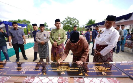 Upaya Penuhi Anak Bersekolah, Gubri Resmikan 9 Unit Sekolah Baru