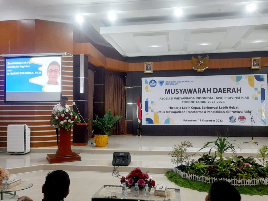 Asosiasi Widyaprada Indonesia di Riau Gelar Musda Pertama