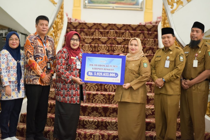 BKKBN Riau Puji Dukungan Pemkab Bengkalis pada Program Bangga Kencana