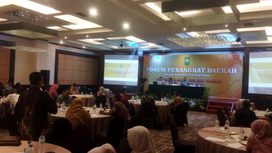 Tampung Aspirasi tentang Pendidikan, Disdik Riau Gelar Forum Perangkat Daerah