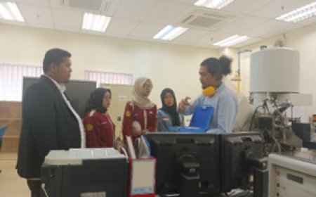 Didukung PT PHR, Delegasi Fakultas MIPA dan Kesehatan UMRI Kunjungi UKM