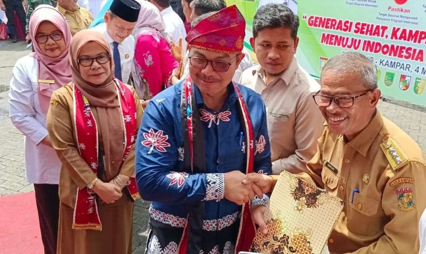 Gotong Royong Atasi Stunting, Kepala BKKBN RI Puji Kabupaten Kampar