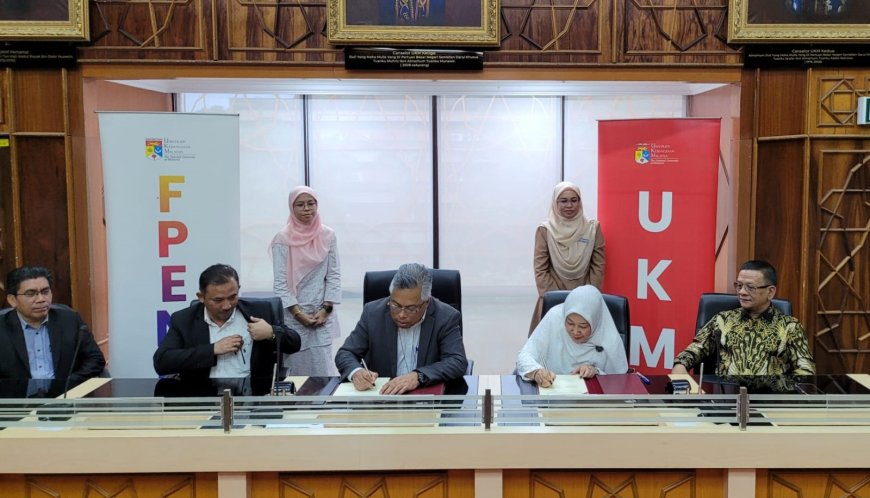 Rektor UNRI Tandatangani MoU dengan Universiti Kebangsaan Malaysia