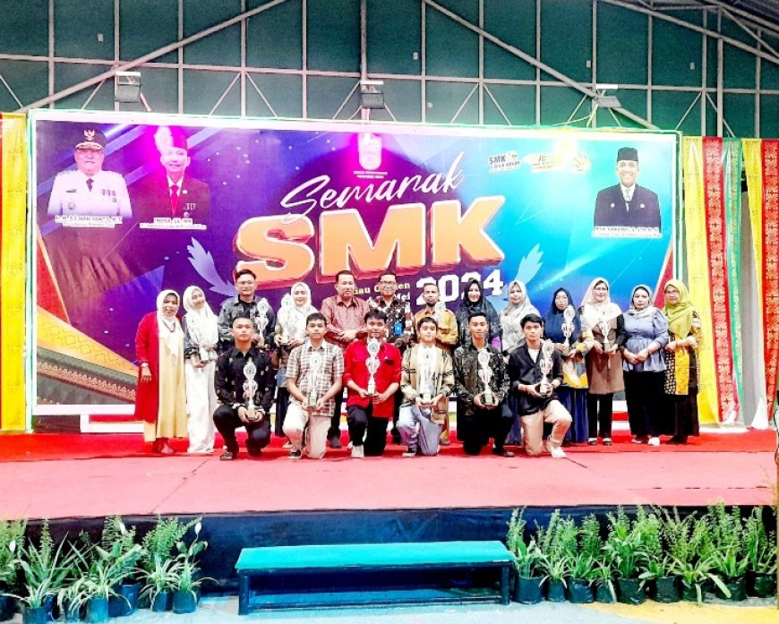Semarak SMK Provinsi Riau Berakhir, Inilah Daftar Nama Pemenangnya
