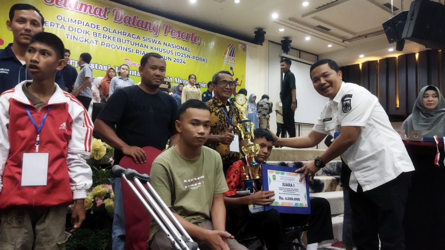 Inilah Nama Pemenang O2SN Peserta Didik Berkebutuhan Khusus Provinsi Riau
