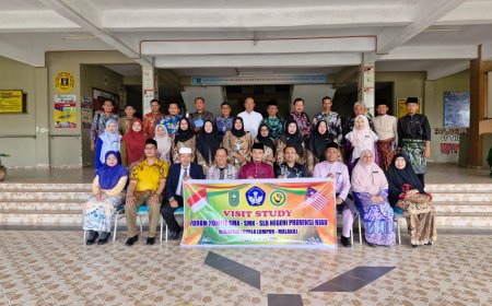 Kerjasama dengan PIBG Dua Sekolah di Malaysia, Ini yang Bakal Dilakukan Forkom SMA SMK dan SLB Negeri Riau