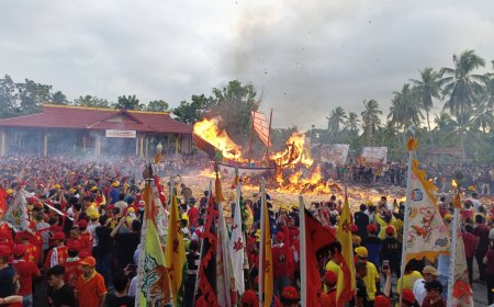 Siap-siap, Festival Bakar Tongkang Mulai 20 Juni, Ini 7 Agenda yang Bakal Digelar