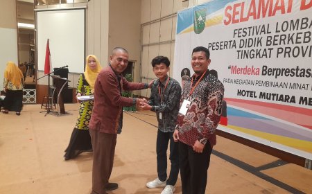 74 Siswa di Riau Adu Kemampuan di Ajang FLS2N Peserta Didik Berkebutuhan Khusus