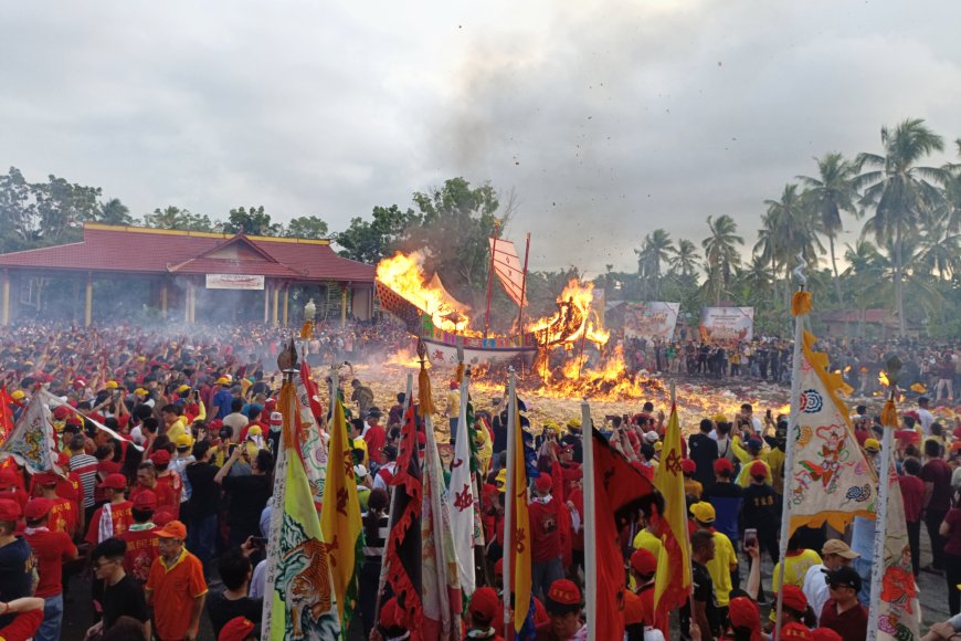 Siap-siap, Festival Bakar Tongkang Mulai 20 Juni, Ini 7 Agenda yang Bakal Digelar