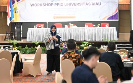 Ingin Raih Predikat Informatif, Unri Lakukan Workshop terkait Keterbukaan Informasi