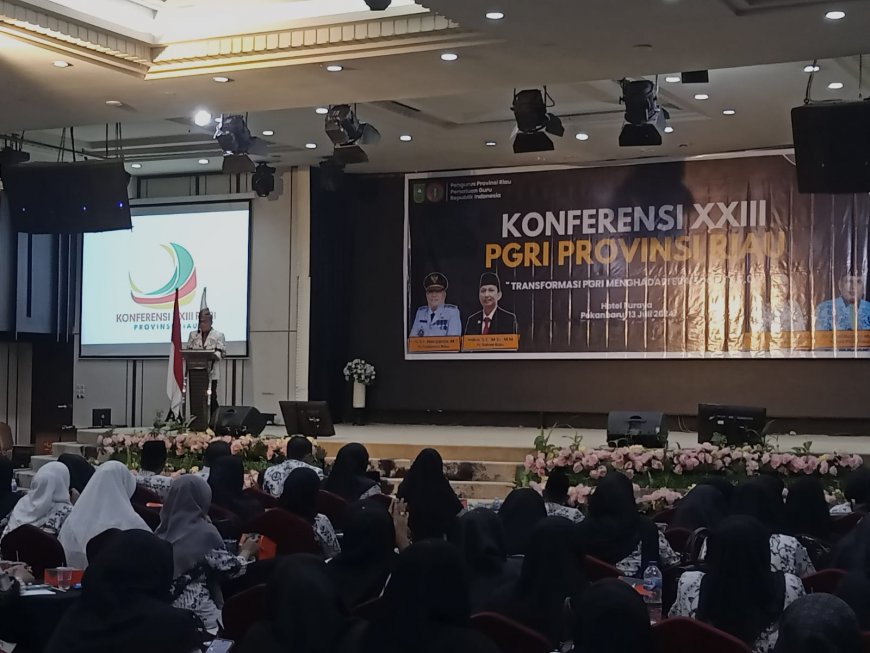 Ribuan Guru Hadiri Konferensi PGRI Riau