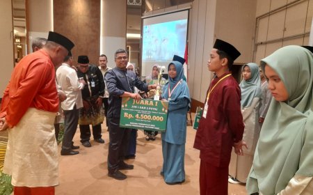 Inilah Nama-nama Pemenang Lomba Tahfizd Jenjang SMA di Provinsi Riau