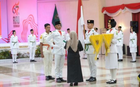 Daftar Nama dan Daerah Asal 36 Paskibraka Provinsi Riau 2024