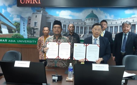 UMRI Perbaharui Nota kesepahaman dengan Asia University Taiwan