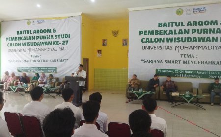 Sudah Purna Studi, 989 Calon Wisudawan UMRI Ikut Baitul Arqom dan Pembekalan