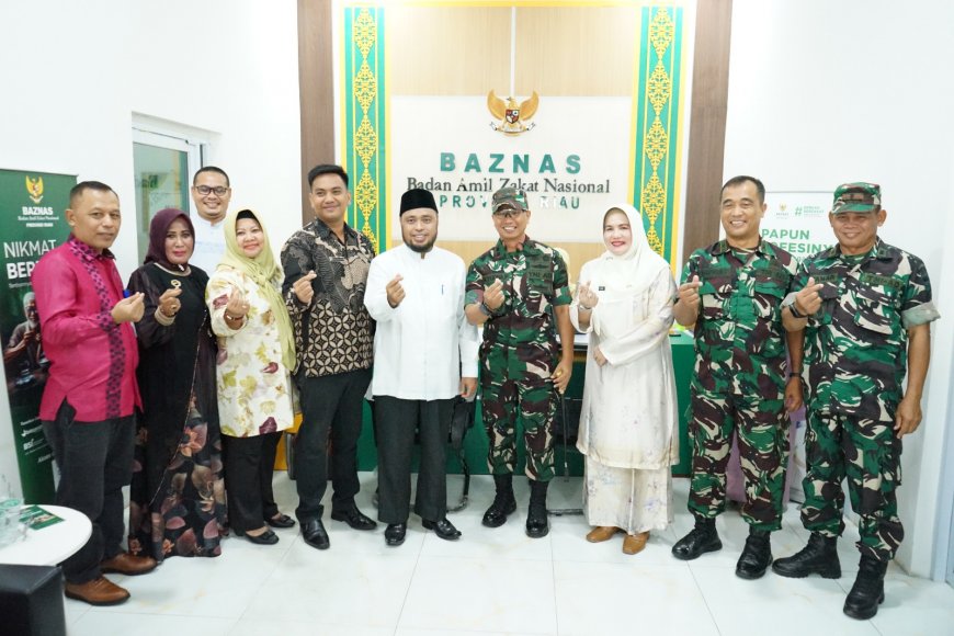 Lanjutan Kerjasama dengan BKKBN, Baznas Riau Gandeng TNI AD Bangun Sumur di Rohil