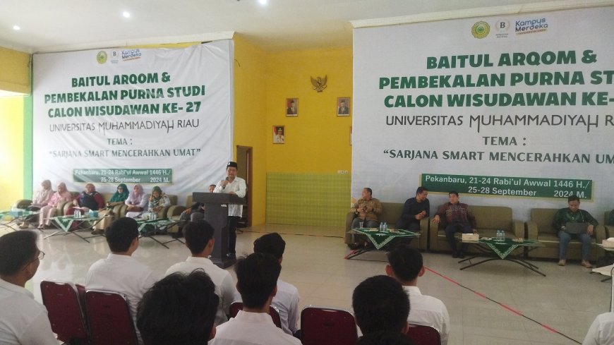 Sudah Purna Studi, 989 Calon Wisudawan UMRI Ikut Baitul Arqom dan Pembekalan