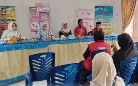 Di Hadapan Tim Kerja BKKBN Riau, Camat Kampar Utara Dukung Percepatan Penurunan Stunting