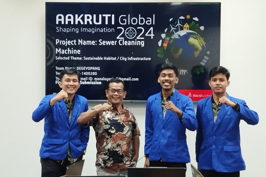 Politeknik Caltex Riau Sabet Juara 2 AAKRUTI Asia Pasific South 2024