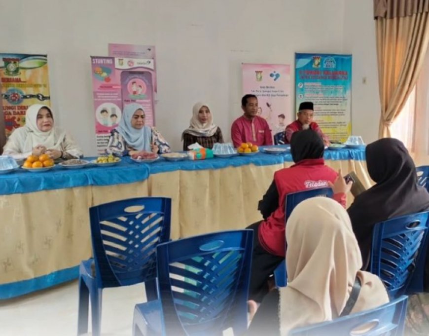 Di Hadapan Tim Kerja BKKBN Riau, Camat Kampar Utara Dukung Percepatan Penurunan Stunting