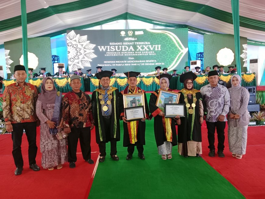 991 Lulusan UMRI Diwisuda, Ini Nama Pemuncak Universitas