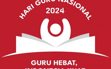 Unduh Logo Resmi Hari Guru Nasional 2024 di Sini