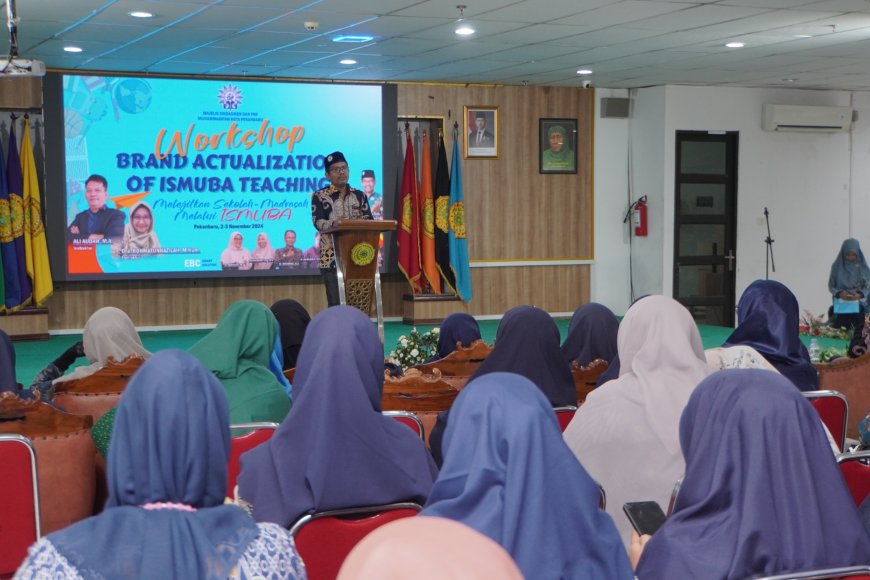 Melejitkan Sekolah dan Madrasah, Dikdasmen Muhammadiyah Pekanbaru Gelar Workshop Brand Actualization of ISMUBA Teaching