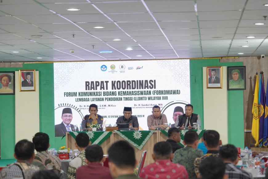 Umri Tuan Rumah Rakor  LLDIKTI Wilayah XVII, Rencanakan Beri Beasiswa Bagi 5.000 Mahasiswa