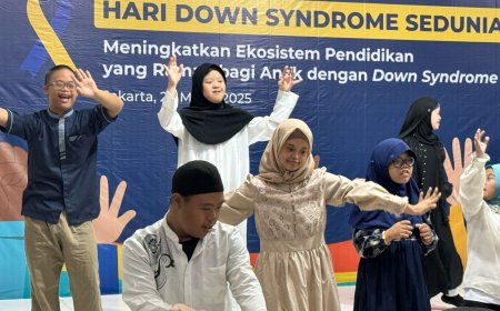 Anak Down Syndrome Punya Hak yang Sama Dalam Pendidikan