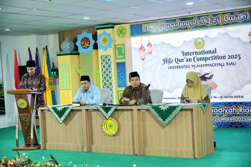 Resmi Dimulai, International Musabaqah Hifz Quran UMRI Diikuti Mahasiswa 5 Negara