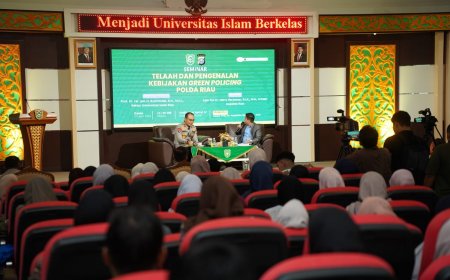 Kapolda Riau Bahas Green Policing di Kampus UIR