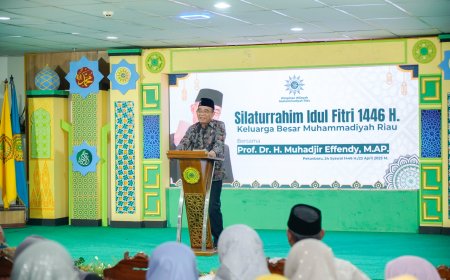 Solidkan Organisasi, Muhammadiyah Riau Hadirkan Prof Muhadjir Effendy pada Silaturahmi Idul Fitri