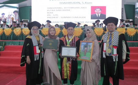 388 Lulusan Umri Diwisuda, Rektor : Titipkan Hati Anda di Kampus Ini