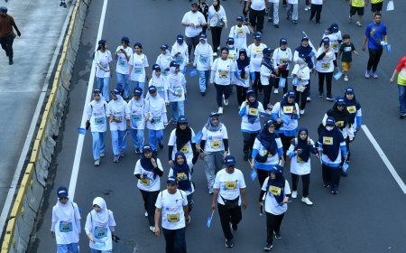 2.500 Orang Ikuti Jalan Sehat Hardiknas 2025 di Jakarta