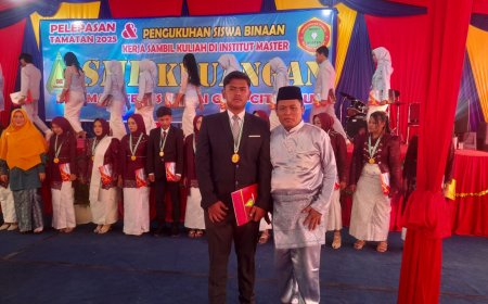 560 Siswa SMK Keuangan Pekanbaru Lulus, 125 Di Antaranya Sudah Bekerja