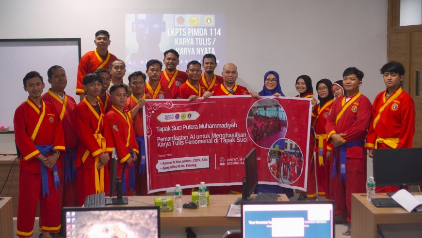 Kader dan Pendekar Tapak Suci Dilatih Dosen Umri Hasilkan Karya Tulis Memanfaatkan AI