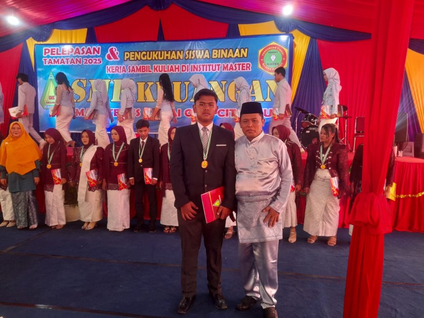 560 Siswa SMK Keuangan Pekanbaru Lulus, 125 Di Antaranya Sudah Bekerja