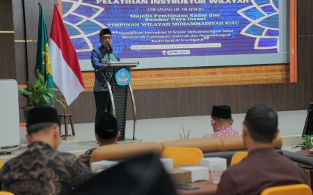 Transformasi Kepemimpinan Jadi Fokus, Muhammadiyah Riau Gelar Pelatihan Instruktur Wilayah Se-Riau