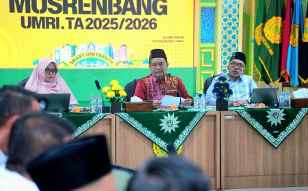 Gelar Musrenbang, Rektor Umri Minta Penganggaran Harus Mengedepankan Dampak