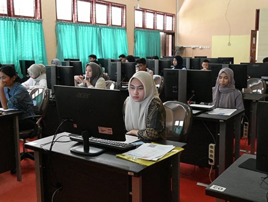 Antusiasme Memuncak, Ribuan Peserta Siap Hadapi UTBK SMMPTN-Barat di UNRI