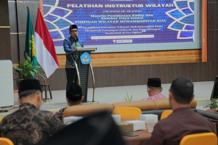 Transformasi Kepemimpinan Jadi Fokus, Muhammadiyah Riau Gelar Pelatihan Instruktur Wilayah Se-Riau