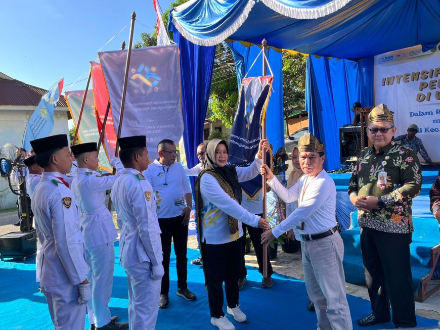 Kirab Bangga Kencana di Rokan Hilir: Sinergi Cegah Stunting dan Bantuan Bedah Rumah