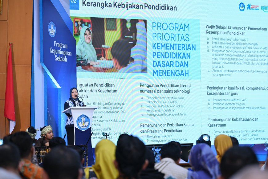 Kemendikdasmen Luncurkan Program Kepemimpinan Sekolah untuk Atasi Kekosongan Ribuan Jabatan Kepala Sekolah
