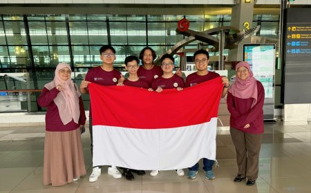Empat Siswa Terbaik Wakili Indonesia di Olimpiade Kimia Internasional 2025 di Dubai