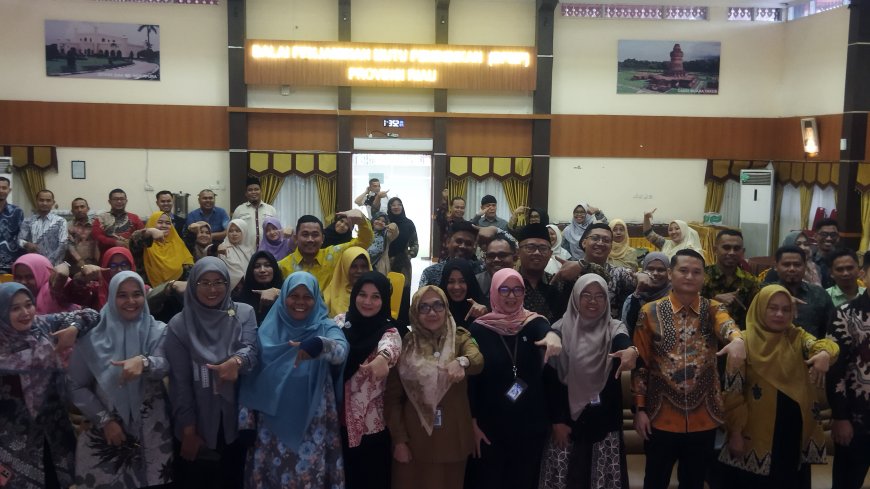 114 Guru Ikuti Pelatihan Calon Fasilitator Pembelajaran Mendalam di Riau