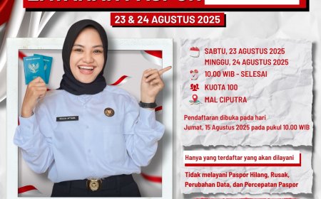 Rayakan Kemerdekaan dengan Layanan Paspor Merdeka